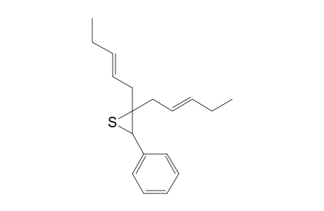 3-Phenyl-2,2-bis[2(E)-penten-1-yl]thiirane