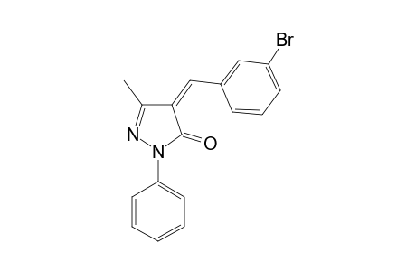 1H-Pyrazol-5-one, 4-[(3-bromophenyl)methylidene]-3-methyl-1-phenyl-