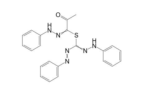 (N'-anilino-N-phenylimino-carbamimidoyl) N-anilino-2-oxo-propanimidothioate