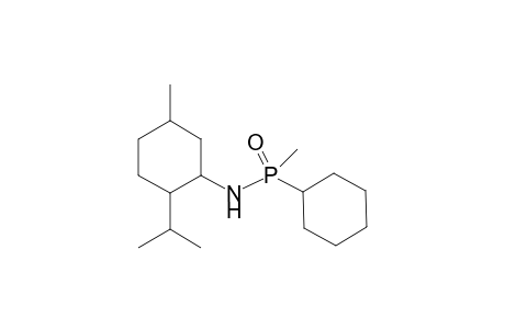 Phosphine oxide, cyclohexyl methyl menthylamino-