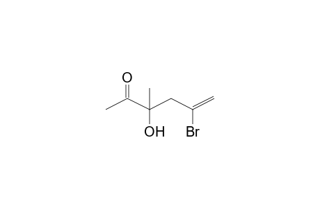5-Hexen-2-one, 5-bromo-3-hydroxy-3-methyl-