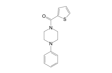 1-phenyl-4-(2-thenoyl)piperazine