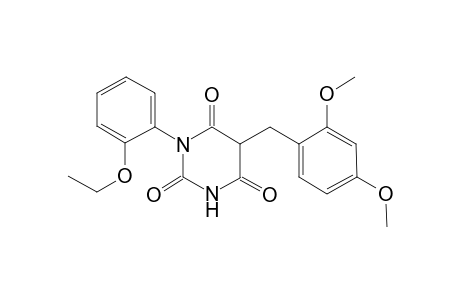 5-(2,4-dimethoxybenzyl)-1-(2-ethoxyphenyl)-2,4,6(1H,3H,5H)-pyrimidinetrione