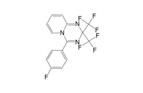 4-(4-Fluoro-phenyl)-2,2-bis-trifluoromethyl-2H-pyrido[1,2-a][1,3,5]triazine