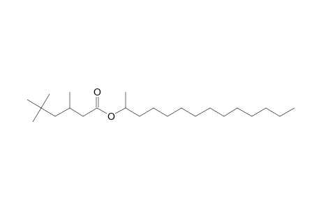 Hexanoic acid, 3,5,5-trimethyl-, tetradec-2-yl ester