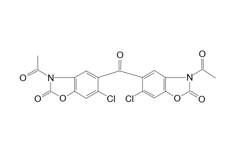 5,5'-carbonylbis(3-acetyl-6-chlorobenzo[d]oxazol-2(3H)-one)