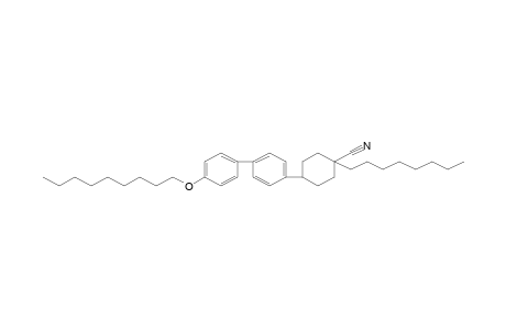 4-[4'-(Nonyloxy)[1,1'-biphenyl]-4-yl]-1-octylcyclohexanecarbonitrile