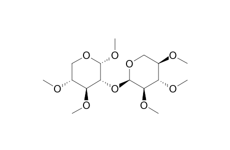 Methyl-3,4-di-O-methyl-2-O-(2,3,4-tri-O-methyl-alpha-D-xylopyranosyl)-alpha-D-xylopyranoside