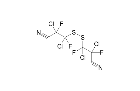 2,3-Dichloro-3-(1,2-dichloro-2-cyano-1,2-difluoro-ethyldisulfanyl)-2,3-difluoro-propionitrile