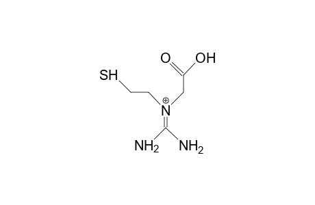 N-(2-Mercapto-ethyl)-glycocyamine cation