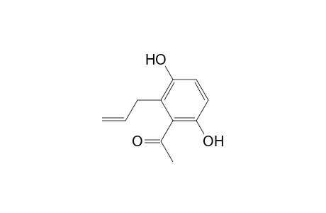 1-(2-allyl-3,6-dihydroxyphenyl)ethanone