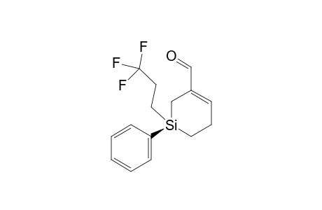 (1S)-1-phenyl-1-(3,3,3-trifluoropropyl)-3,6-dihydro-2H-siline-5-carbaldehyde