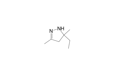 1H-Pyrazole, 5-ethyl-4,5-dihydro-3,5-dimethyl-