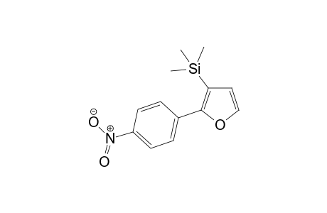 Trimethyl (2-(4-nitrophenyl)furan-3-yl)silane