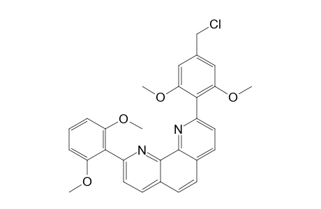 2-(4-Chloromethyl-2,6-dimethoxyphenyl)-9-(2,6-dimethoxyphenyl)-1,10-phenanthroline