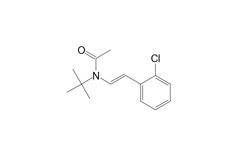 1-(N-acetyl-N-t-butylamino)-2-(2-chlorophenyl)ethene