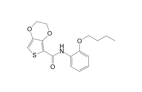 N-(2-butoxyphenyl)-2,3-dihydrothieno[3,4-b][1,4]dioxine-5-carboxamide