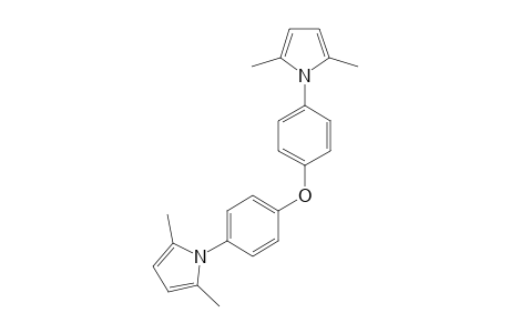 1-(4-[4-(2,5-Dimethyl-1H-pyrrol-1-yl)phenoxy]phenyl)-2,5-dimethyl-1H-pyrrole