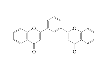 2-[3-(4-Ketochromen-2-yl)phenyl]chromone