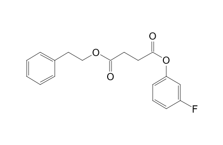 Succinic acid, phenethyl 3-fluorophenyl ester