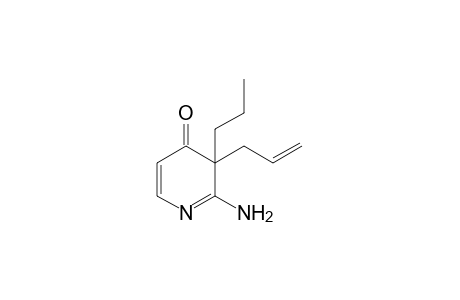 3-allyl-2-amino-3-propyl-4(3H)-pyridone