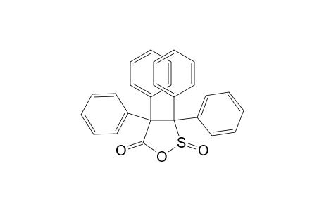 3,3,4,4-Tetraphenyl-1,2-oxathiolan-5-one 2-oxide