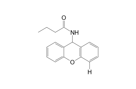 N-(9H-xanthen-9-yl)butyramide