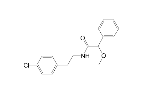 N-[2-(4-Chlorophenyl)ethyl]-2-methoxy-2-phenylacetamide