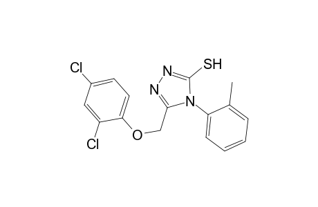 5-(2,4-Dichloro-phenoxymethyl)-4-O-tolyl-4H-[1,2,4]triazole-3-thiol