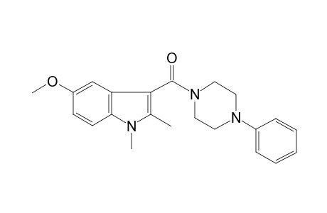 (5-Methoxy-1,2-dimethyl-1H-indol-3-yl)-(4-phenyl-piperazin-1-yl)-methanone