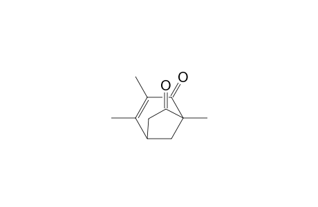 Bicyclo[3.2.1]oct-3-ene-2,7-dione, 1,3,4-trimethyl-