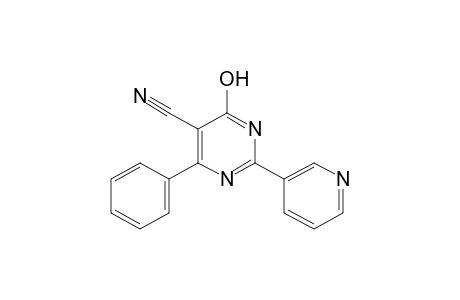 4-HYDROXY-6-PHENYL-2-(3-PYRIDYL)-5-PYRIMIDINECARBONITRILE
