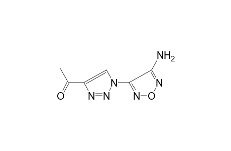 1-[1-(4-Amino-furazan-3-yl)-1H-[1,2,3]triazol-4-yl]-ethanone