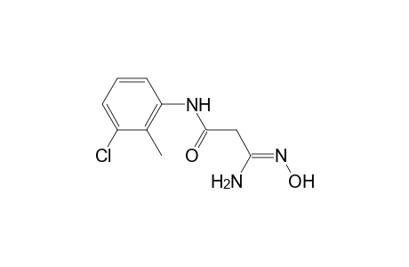 Propanamide, 3-amino-N-(3-chloro-2-methylphenyl)-3-(hydroxyimino)-