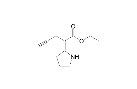 ETHYL-(2Z)-2-PYRROLIDIN-2-YLIDENEPENT-4-YNOATE