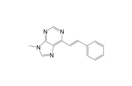 9-Methyl-6-styryl-9H-purine