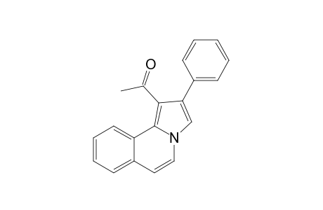 1-Acetyl-2-phenyl-7,8-benzoindolizine