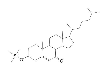 Cholesterol <7-keto->, mono-TMS