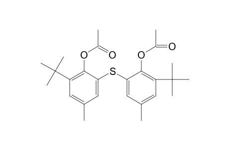 2,2'-thiobis[6-tert-butyl-p-cresol], diacetate