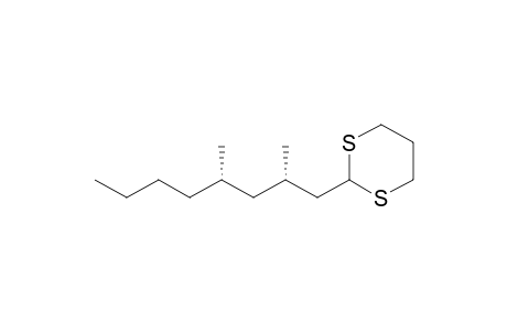 2-[(2S,4S)-2,4-dimethyloctyl]-1,3-dithiane