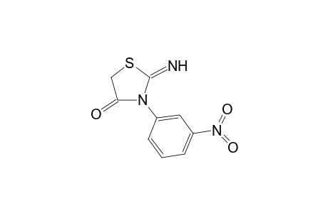 2-Imino-3-(3-nitrophenyl)-1,3-thiazolidin-4-one