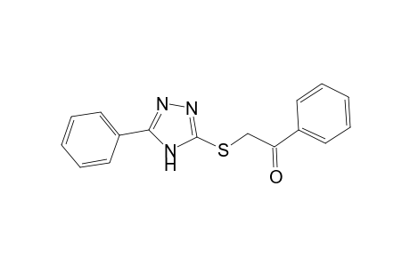1-Phenyl-2-(5-phenyl-4H-[1,2,4]triazol-3-ylsulfanyl)-ethanone