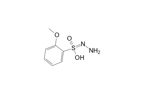 Benzenesulfonic acid, 2-methoxy-, hydrazide