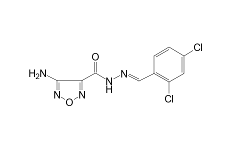 4-Amino-N'-[(E)-(2,4-dichlorophenyl)methylidene]-1,2,5-oxadiazole-3-carbohydrazide