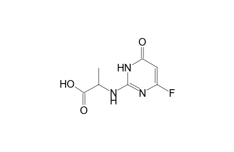 alanine, N-(4-fluoro-1,6-dihydro-6-oxo-2-pyrimidinyl)-