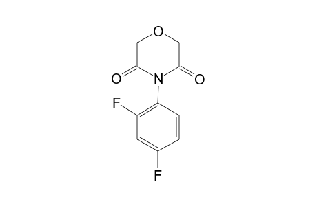 4-(2,4-difluorophenyl)-3,5-morpholinedione