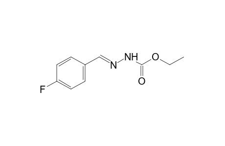 3-(p-fluorobenzylidene)carbazic acid, ethyl ester