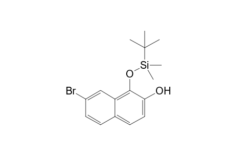 7-Bromo-1-(tert-butyl-dimethyl-silanyloxy)-naphthalen-2-ol