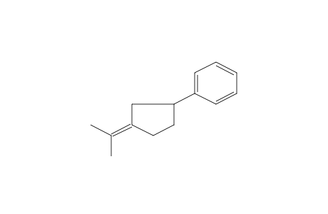 [3-(1-Methylethylidene)cyclopentyl]benzene