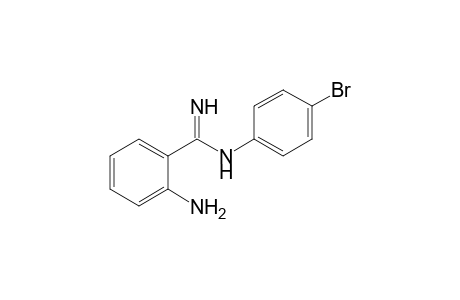 (Z)-2-Amino-N-(4-bromophenyl)benzamidine